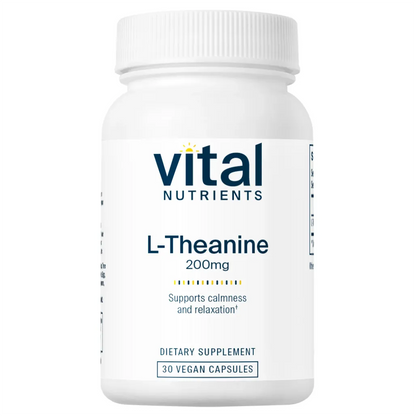 L-Theanine 200mg by Vital Nutrients at Nutriessential.com