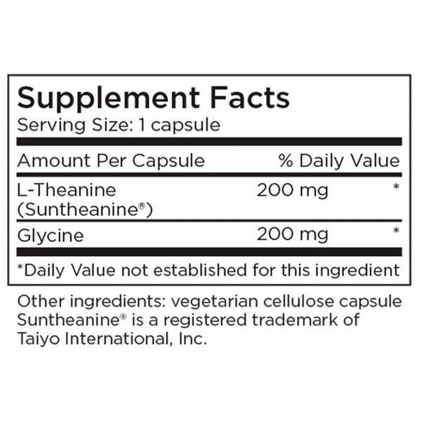L-Theanine 200mg Metabolic Maintenance