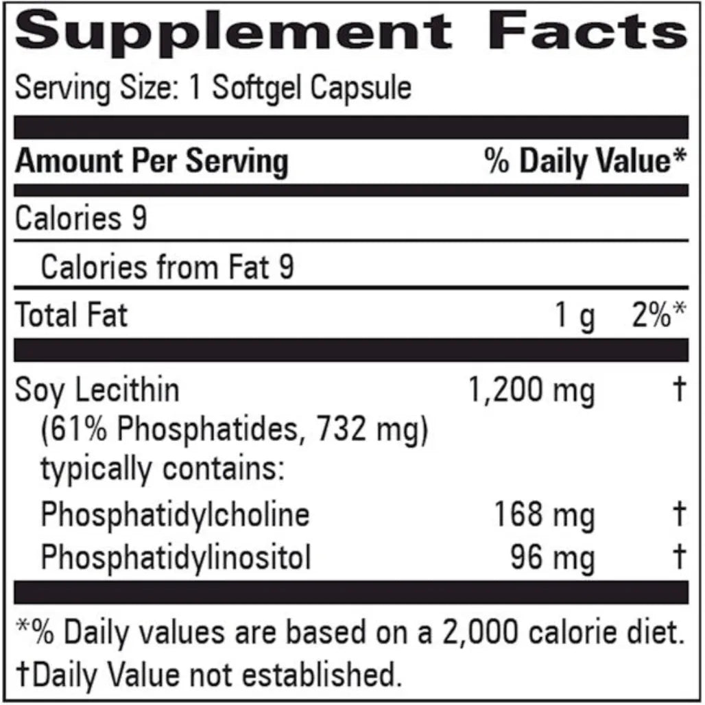 LECITHIN 1200 MG Progressive Labs