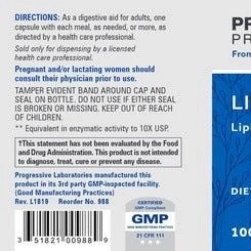 LIPO-COMPLEX Progressive Labs