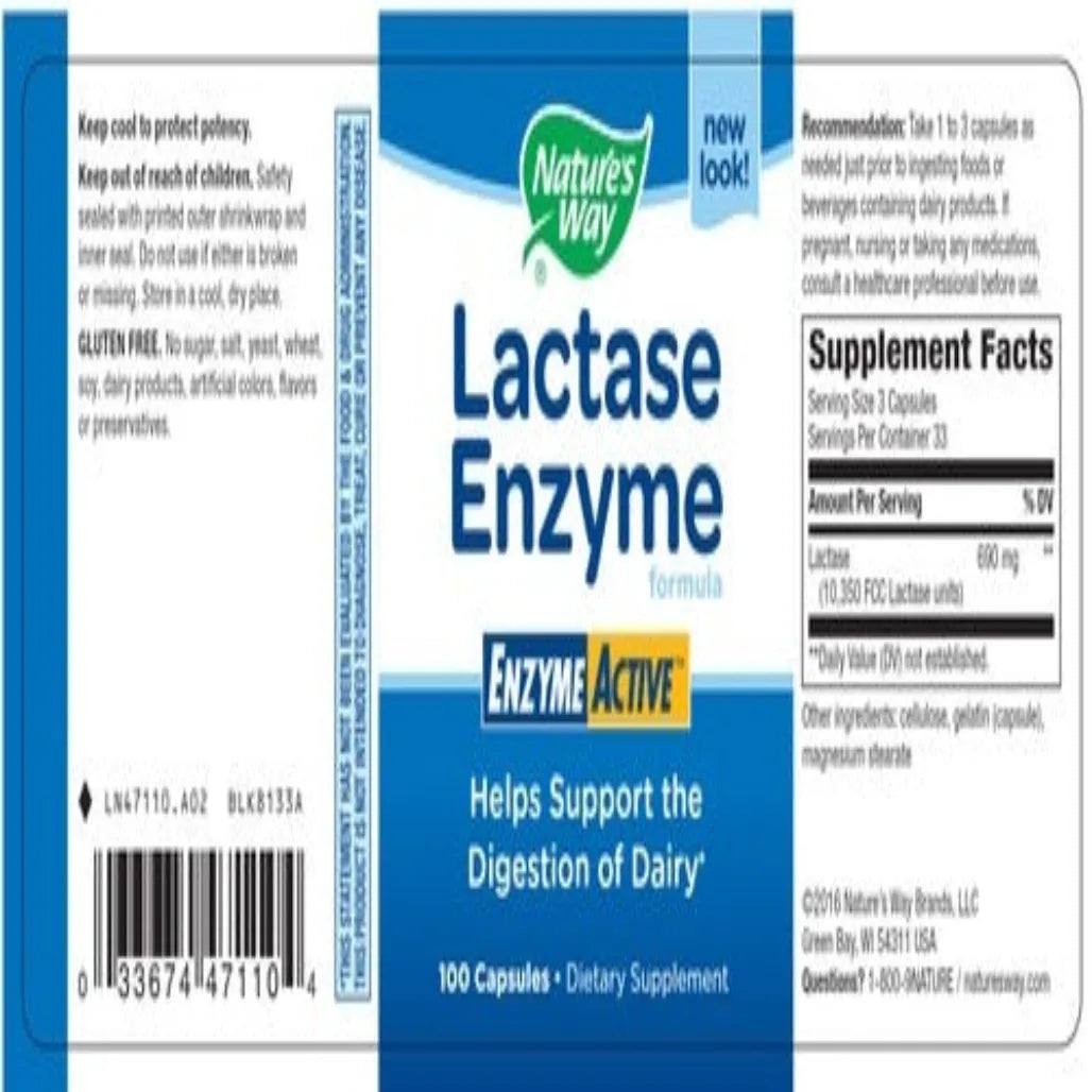 Lactase Enzyme Natures way