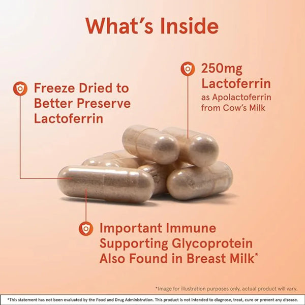 Lactoferrin Freeze-Dried 250 mg by Jarrow Formulas at Nutriessential.com