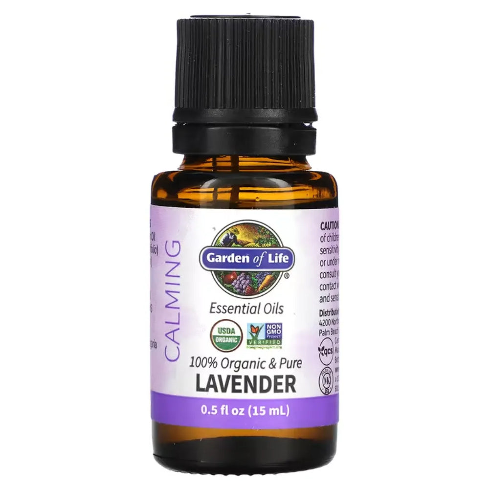 Lavender Essential Oil Organic 1 fl oz Garden of life