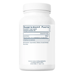 Licorice Extract 400 mg by Vital Nutrients at Nutriessential.com