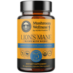 Lion's Mane Blend with Reishi Herb Pharm