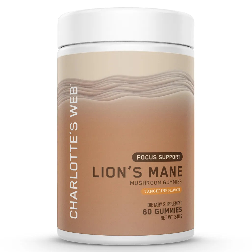 Lion's Mane Focus Support Gummy-Charlotte's Web
