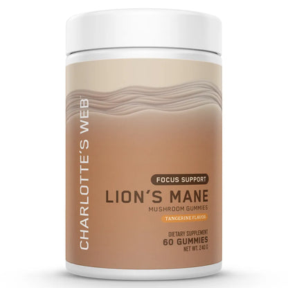 Lion's Mane Focus Support Gummy-Charlotte's Web
