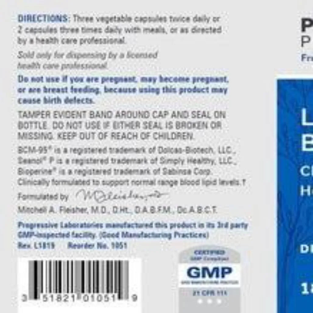 Lipid Balance Progressive Labs