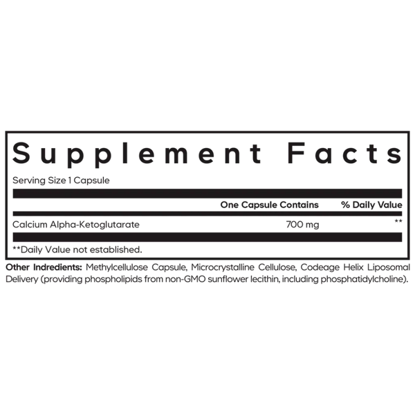 Liposomal Calcium AKG Codeage