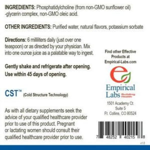 Liposomal Curcumin/Resveratrol Empirical Labs