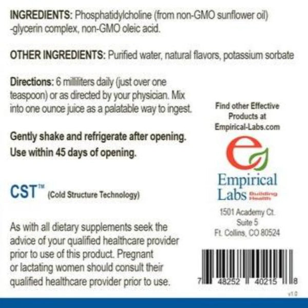 Liposomal Curcumin/Resveratrol Empirical Labs