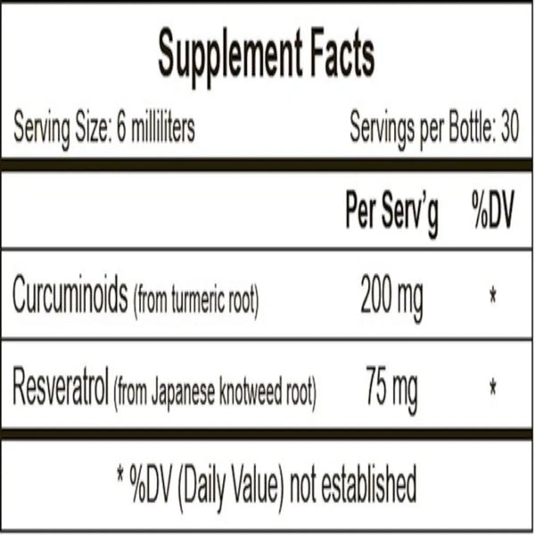 Liposomal Curcumin/Resveratrol Empirical Labs
