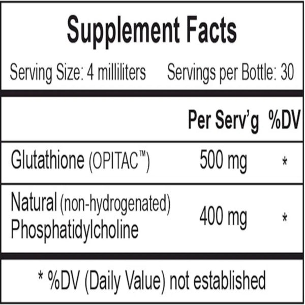 Liposomal Glutathione Empirical Labs
