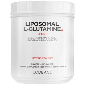 Liposomal L-Glutamine Powder, Unflavored Codeage