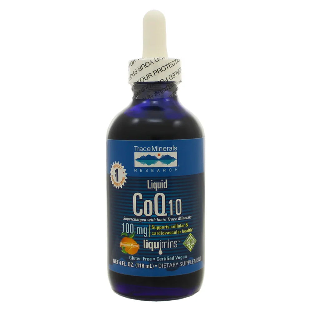 Liquid CoQ10 100 mg Trace Minerals Research