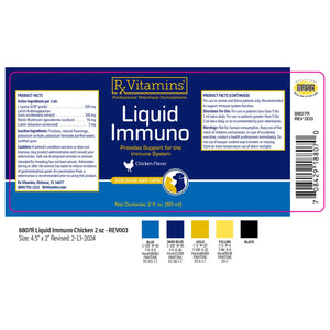 Liquid Immuno Chicken Flavor 2 fl oz
