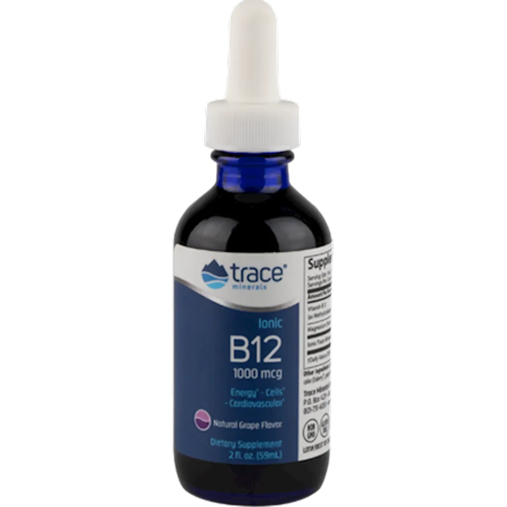 Liquid Ionic B12 Trace Minerals Research