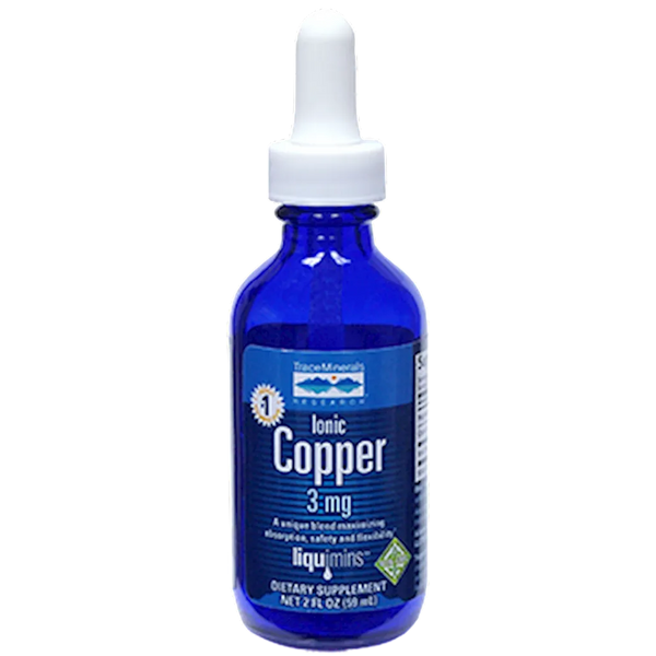 Liquid Ionic Copper Trace Minerals Research