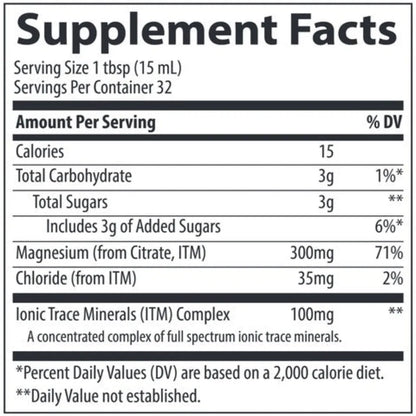 Liquid Magnesium Trace Minerals Research