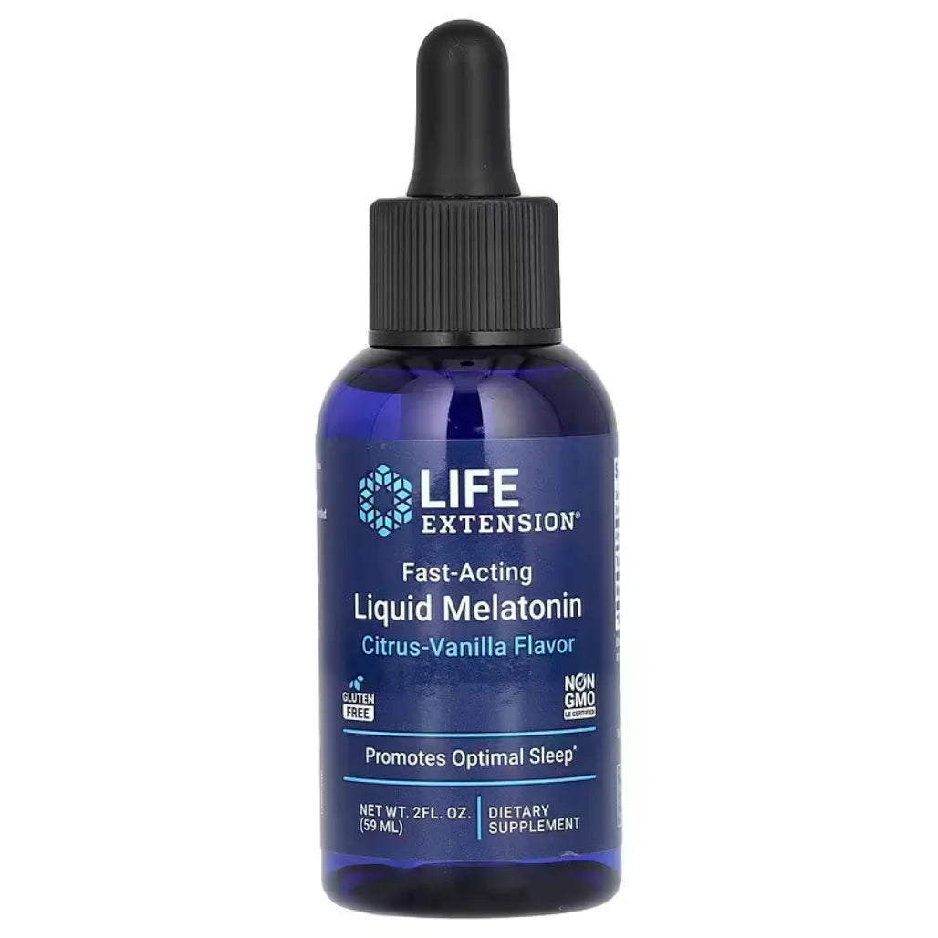 Liquid Melatonin Citrus-Vanilla 3mg by Life Extension at Nutriessential.com