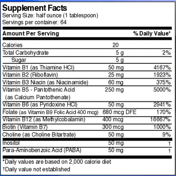 Liquid Ultra B-Complex 32 fl oz Drs Advantage