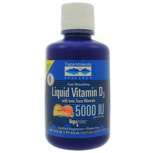 Liquid Vitamin D3 Trace Minerals Research