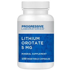Lithium Orotate 5mg Progressive Labs
