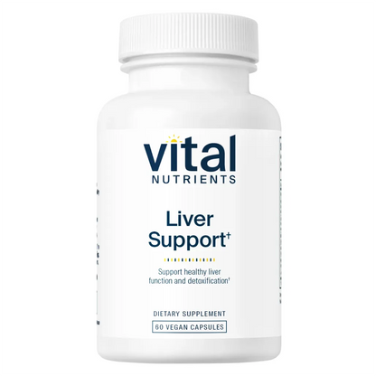 Vital Nutrients Liver Support - Helps Protect Liver Cells Against Free Radical Damage