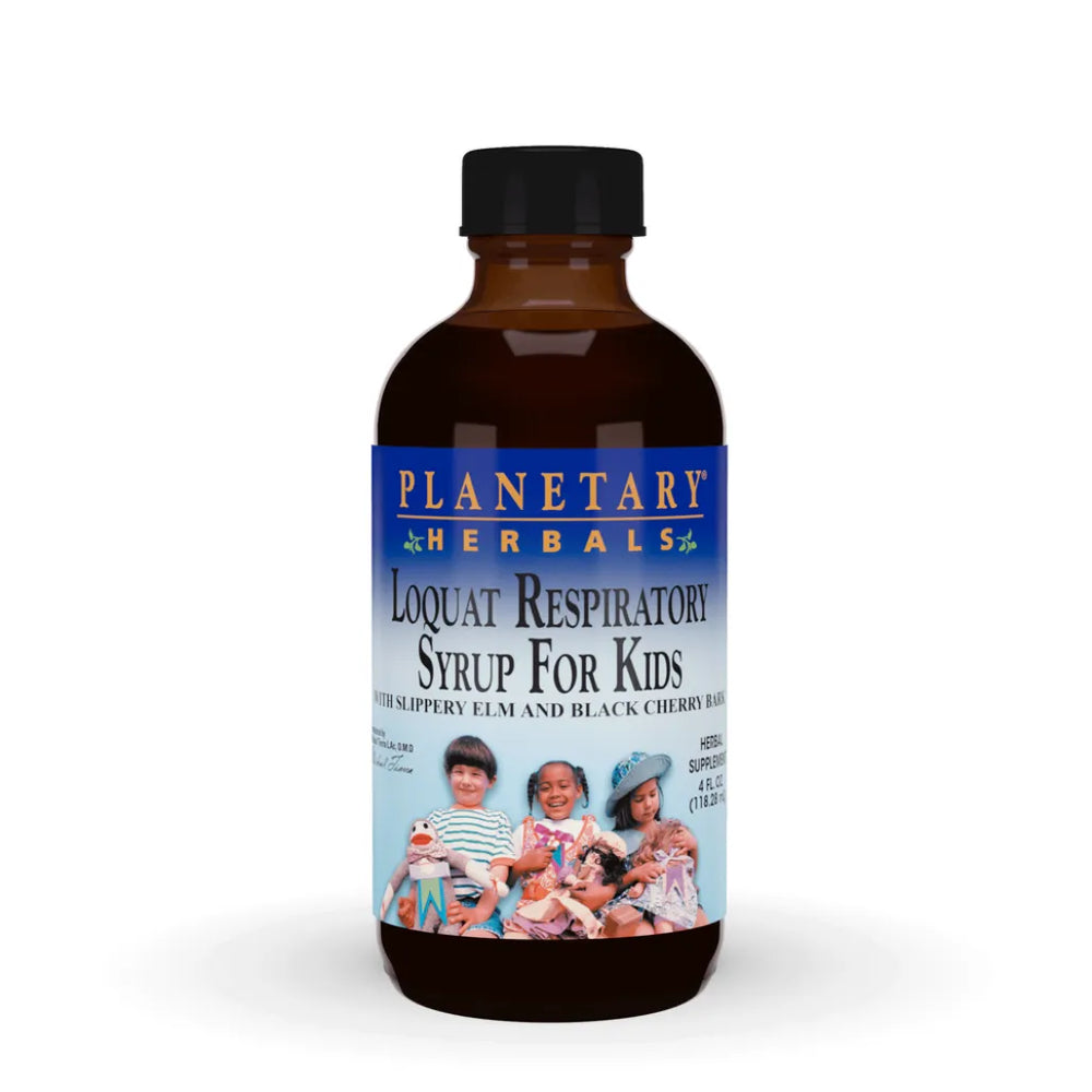 Loquat Respiratory Syrup for Kids Planetary Herbals