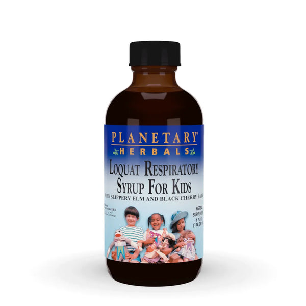 Loquat Respiratory Syrup for Kids Planetary Herbals
