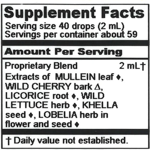 Lung Relief Antispasmodic Herbalist Alchemist