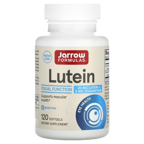 Lutein 20 mg by Jarrow Formulas at Nutriessential.com