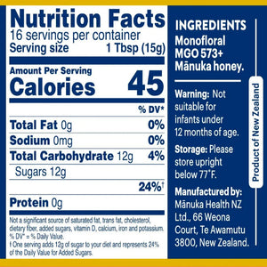 MGO 573+ Manuka Honey by Manuka Health