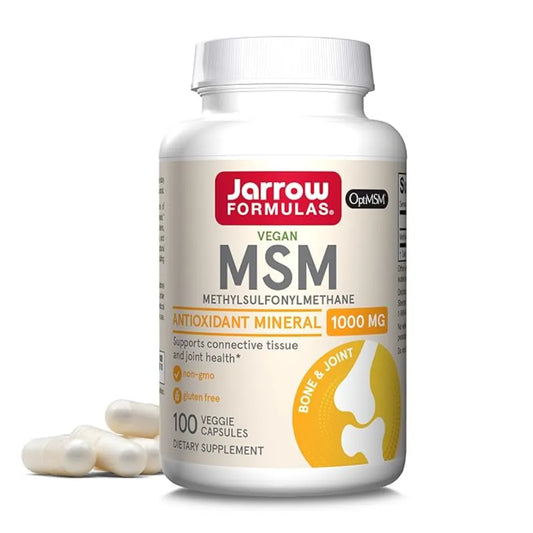 MSM Sulfur 1000 mg by Jarrow Formulas at Nutriessential.com