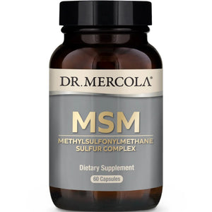 Dr. Mercola's MSM methylsulfonylmethane sulfer complex Dietary Supplement of 60 Capsules