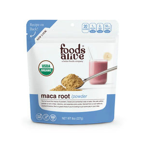 Maca Powder Organic by Foods Alive at Nutriessential.com