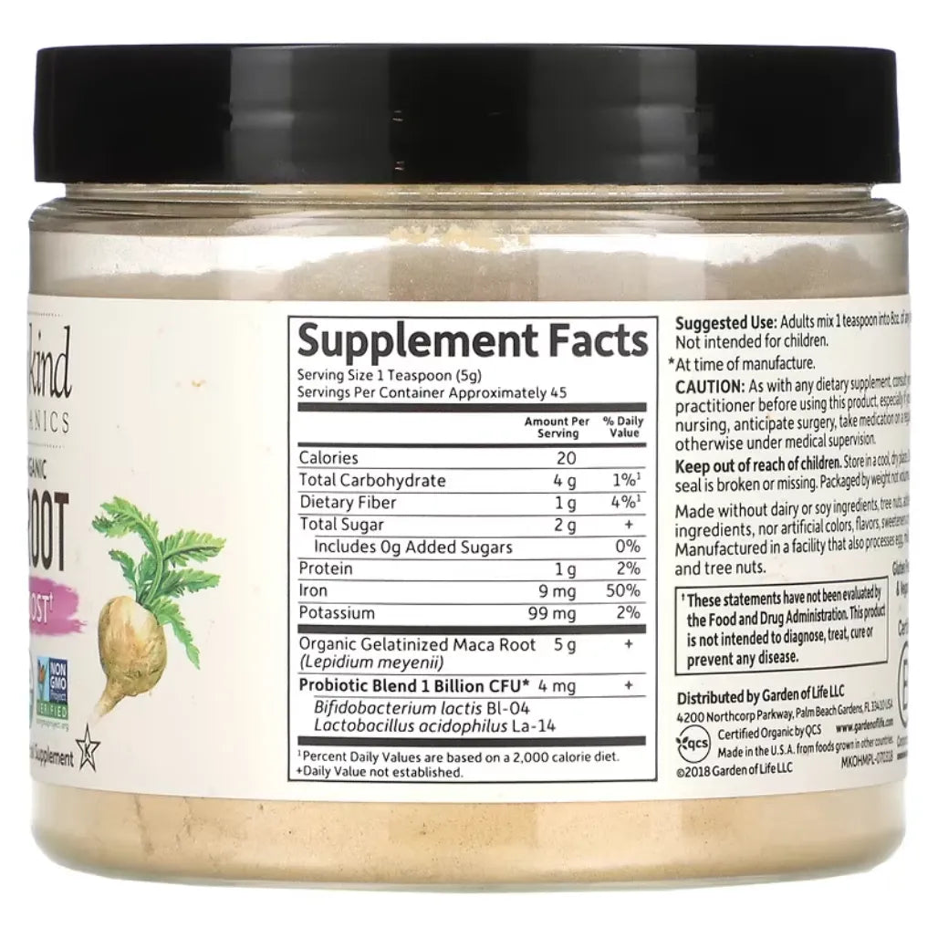 Maca Root Powder Organic Garden of life