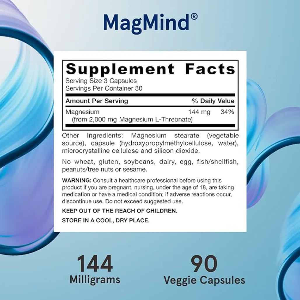 MagMind™ 144 mg Jarrow Formulas
