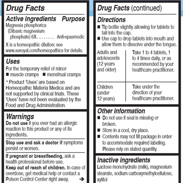 Magnesia phosphorica 6X (Salt) Unda