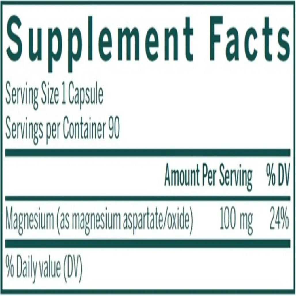 Genestra Magnesium - 90 Capsules | Helps in Tissue Formation