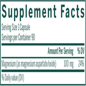 Genestra Magnesium - 90 Capsules | Helps in Tissue Formation