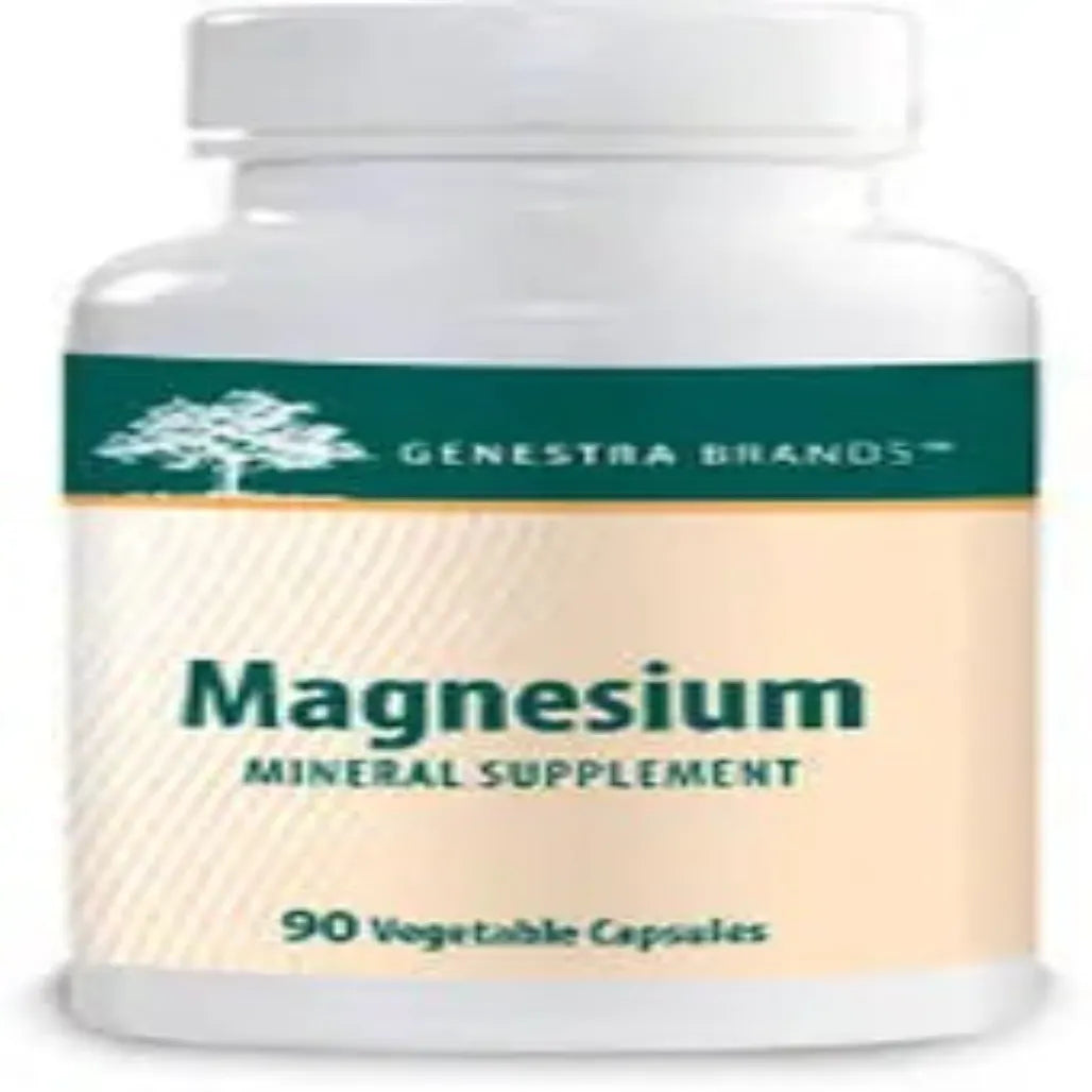 Genestra Magnesium - 90 Capsules | Helps in Tissue Formation