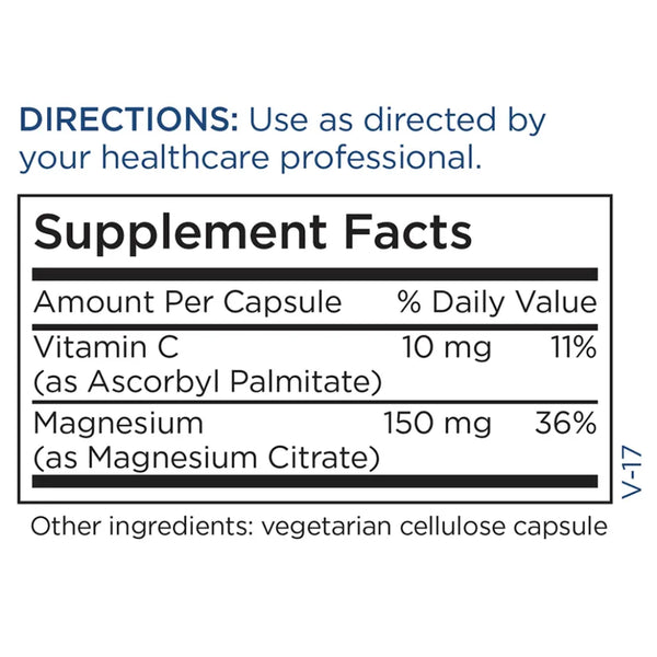 Magnesium Citrate Metabolic Maintenance