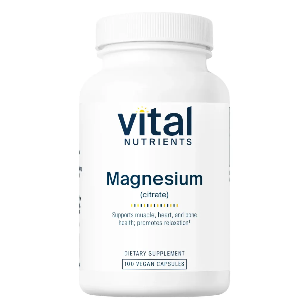 Vital Nutrients Magnesium Citrate 150mg - Supports Healthy Cardiovascular Function