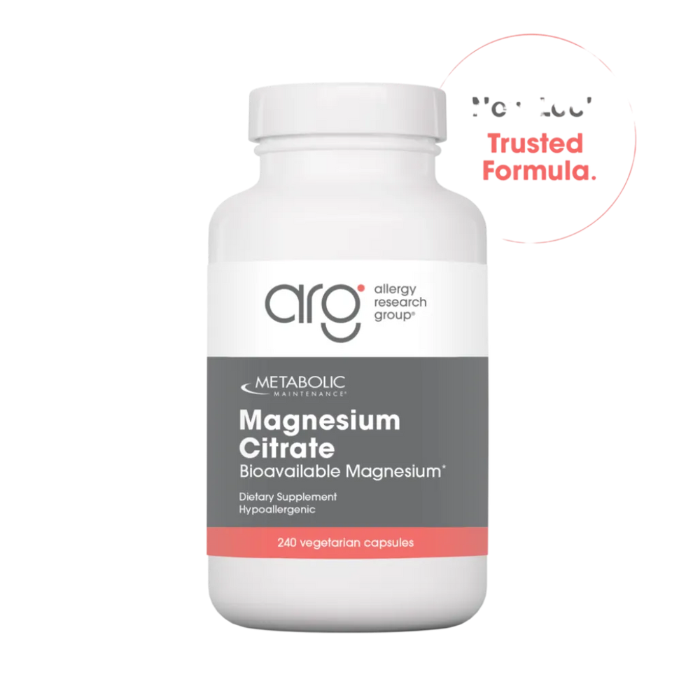 Magnesium Citrate Metabolic Maintenance