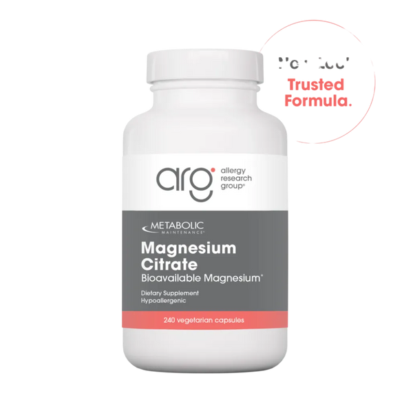 Magnesium Citrate Metabolic Maintenance