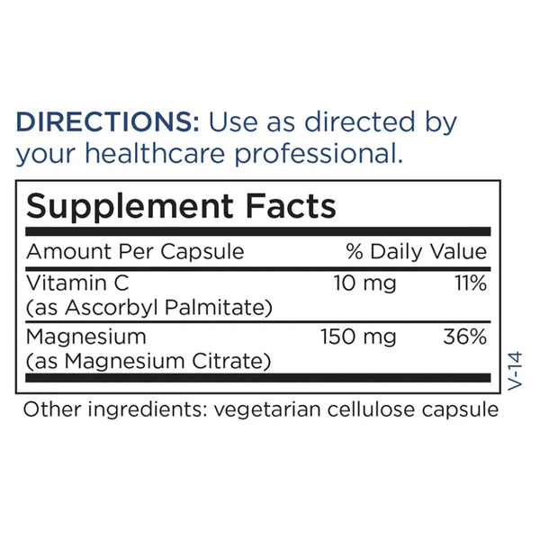 Magnesium Citrate Metabolic Maintenance
