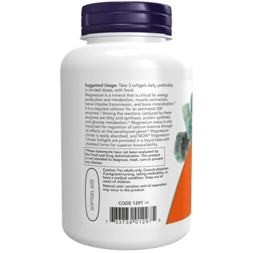 Magnesium Citrate NOW