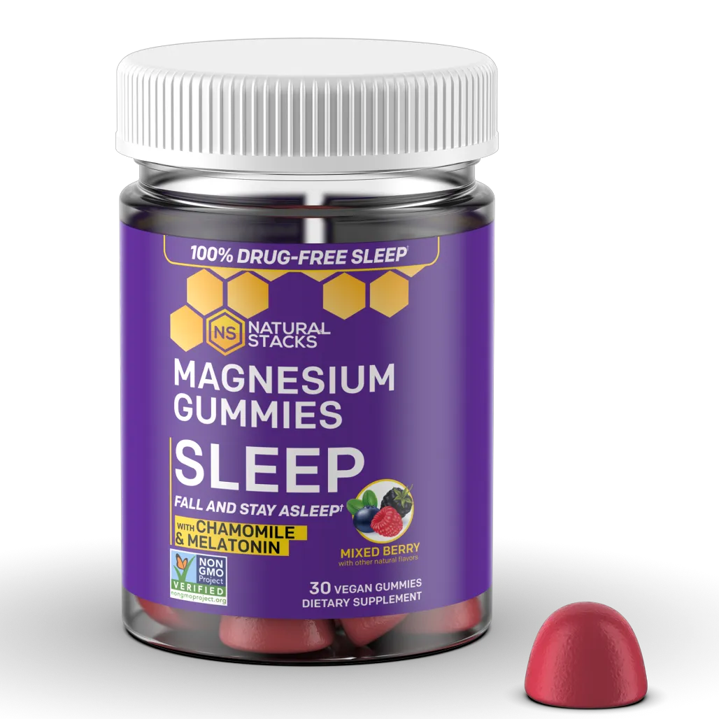 Magnesium Gummies Natural Stacks