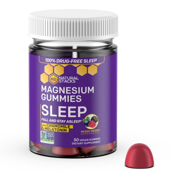 Magnesium Gummies Natural Stacks